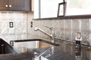 Fresh Tips: How to Clean Tin Backsplash
