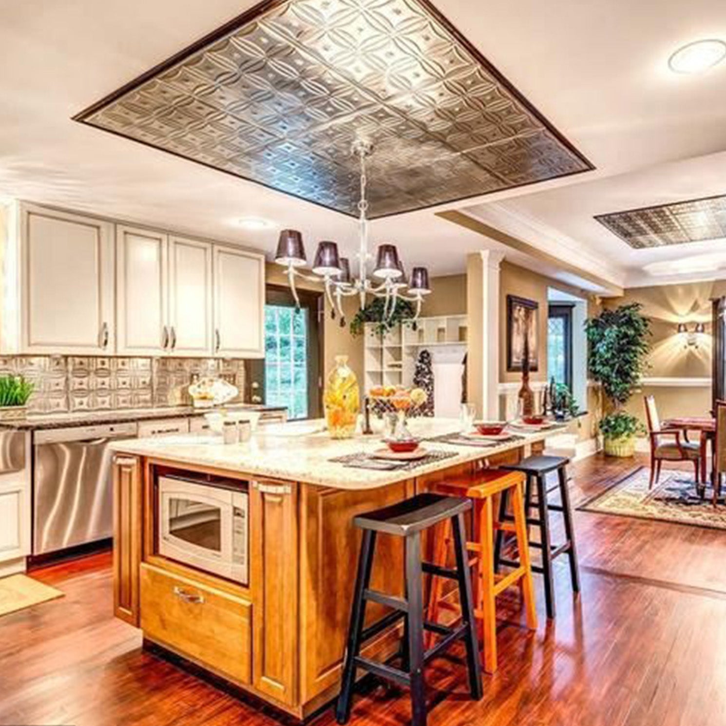 Tin Ceiling & Backsplash Pattern 30 American Tin Ceilings